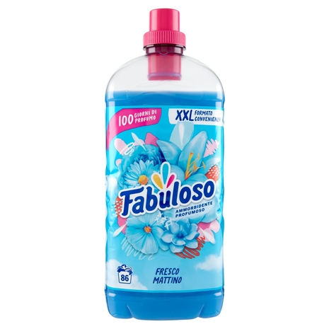 Fabuloso ammorbidente concentrato Fresco Mattino 86 lavaggi 1,9 L